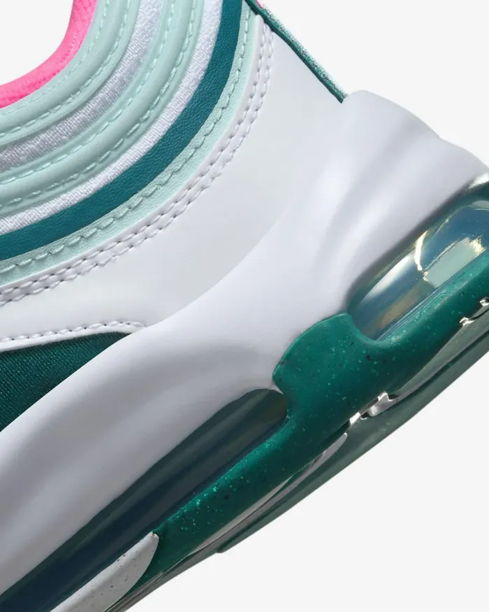 Kids Nike Younger Kids 3 8211 7 Years Air Max 97 Whitegeode Tealjade Ice