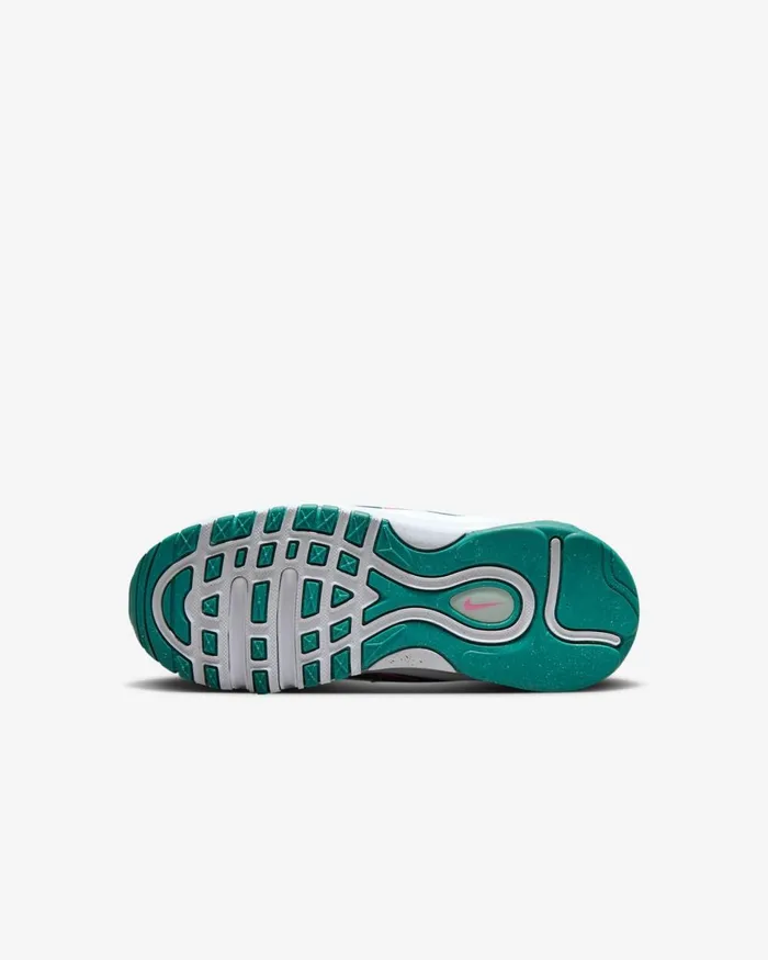 Kids Nike Younger Kids 3 8211 7 Years Air Max 97 Whitegeode Tealjade Ice
