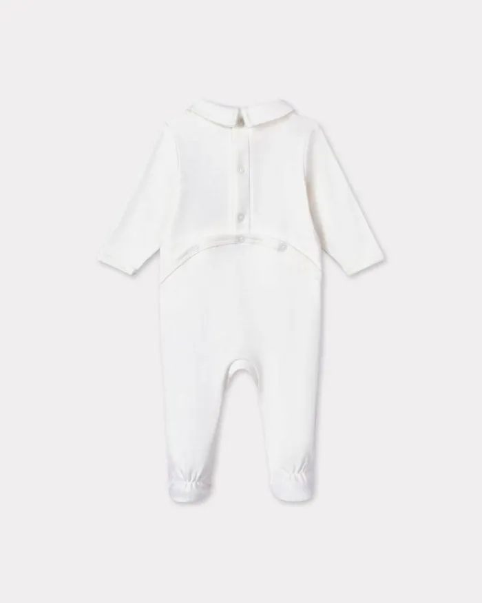 Kids Set Of 2 Cotton Pyjamas Light Blue Kenzo Babies 1 Month 8211 2 Years