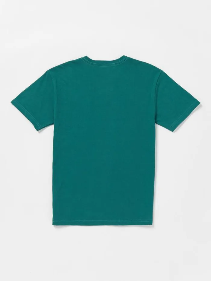 Kids TShirts and Tanks Volcom Big Boys Spinz Short Sleeve Tee 8211 Ranger Green