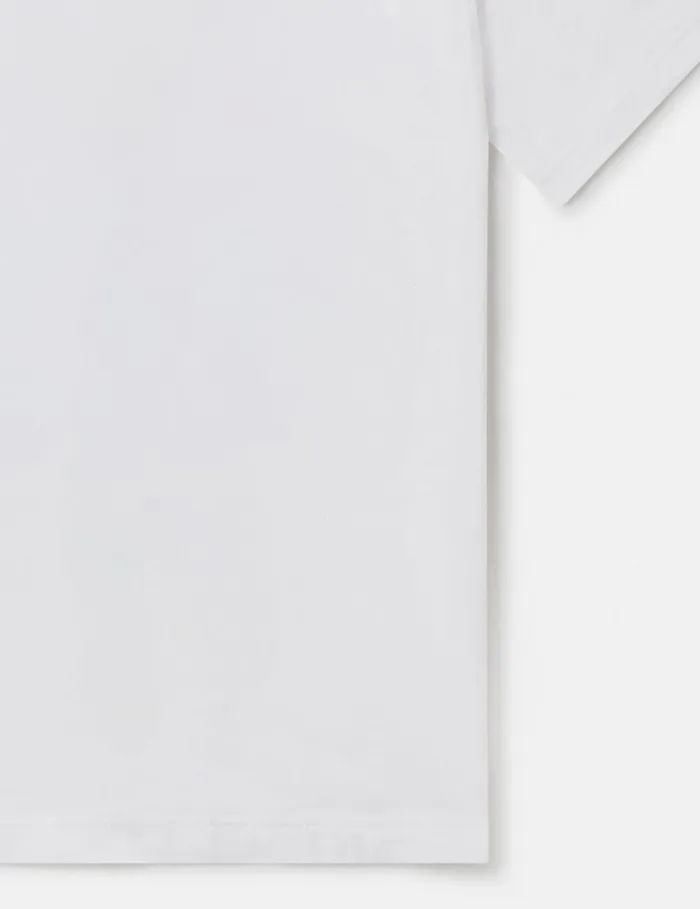 Kids Wish You Were Here Slogan TShirt White Stella McCartney TShirts And Tops