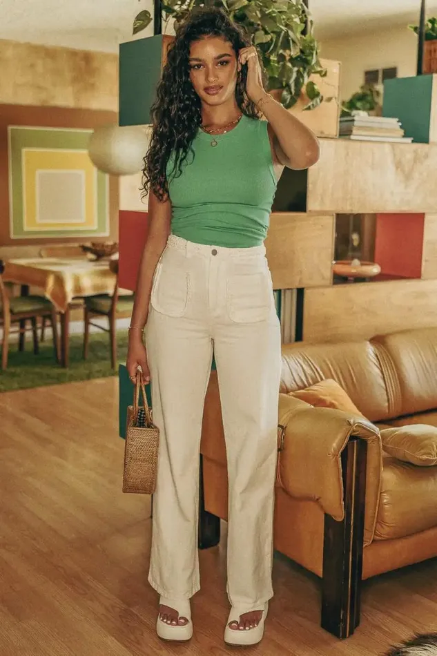 Kiera Jeans In White 8211 FINAL SALE White Women Bohme Denim