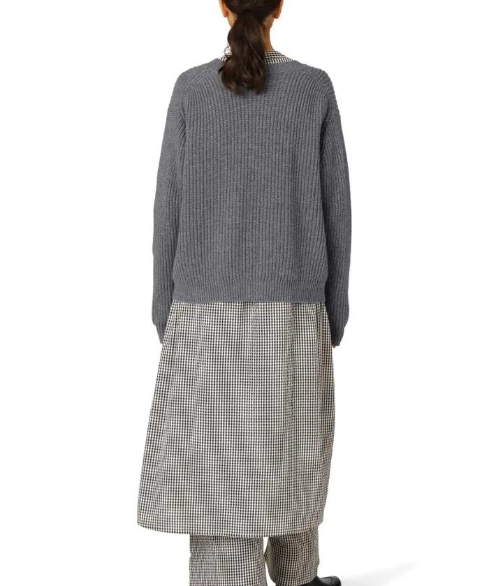 Knit Cardigan 8211 Soft Grey Clothing Ilse Jacobsen Knitwear Knit Cardigan 8211 Soft Grey Clothing Ilse Jacobsen Knitwear