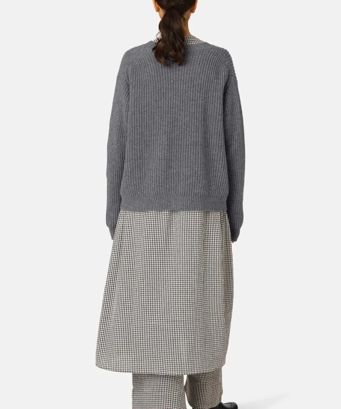 Knit Cardigan 8211 Soft Grey Clothing Ilse Jacobsen Knitwear Knit Cardigan 8211 Soft Grey Clothing Ilse Jacobsen Knitwear