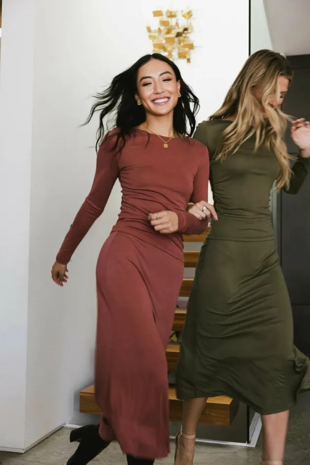 Krista Top In Rust Rust Women Bohme Tops