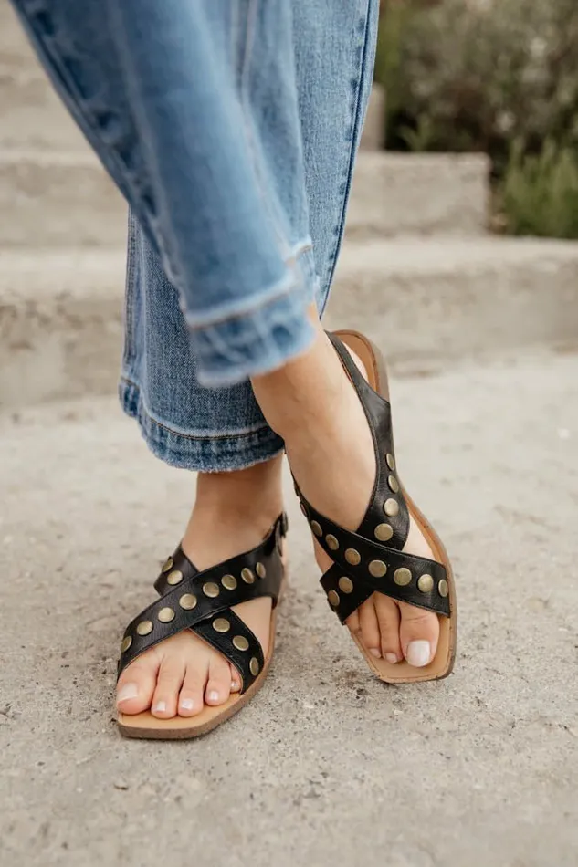 Kylie Sandals In Black 8211 FINAL SALE Black Women Bohme Shoes