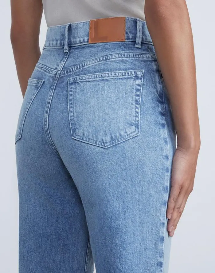 Lafayette 148 New York L148 Denim York Jean Stonewash Blue Ready To Wear Pants and Shorts