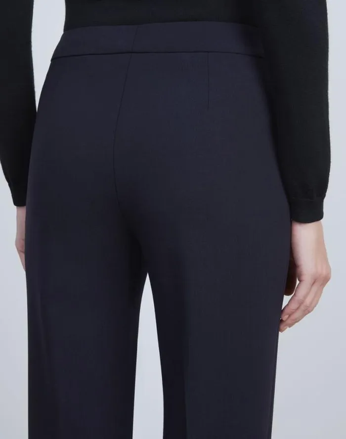 Lafayette 148 New York Responsible Wool Double Face Barrow Pant Black Ready To Wear Pants and Shorts