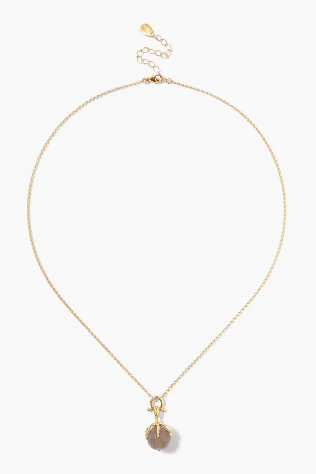 Lark Pendant Necklace Grey Onyx Women Chan Luu Necklaces