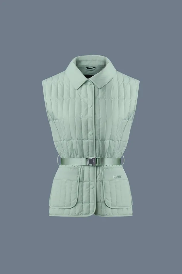 Light Down Jackets Women Mackage HELIA Light Down Vertical Quilted Vest Black Light Down Jackets Women Mackage HELIA Light Down Vertical Quilted Vest Black