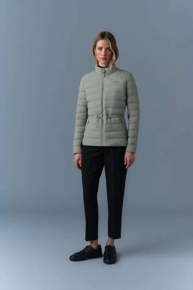 Light Down Jackets Women Mackage JACEYCITY Light Down Jacket With Stand Collar Cream Light Down Jackets Women Mackage JACEYCITY Light Down Jacket With Stand Collar Cream
