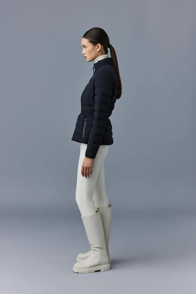 Light Down Jackets Women Mackage JACEYCITY Light Down Jacket With Stand Collar Cream Light Down Jackets Women Mackage JACEYCITY Light Down Jacket With Stand Collar Cream