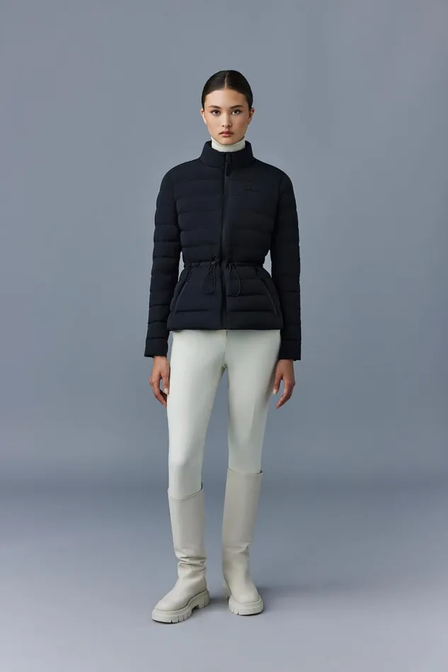 Light Down Jackets Women Mackage JACEYCITY Light Down Jacket With Stand Collar Cream Light Down Jackets Women Mackage JACEYCITY Light Down Jacket With Stand Collar Cream
