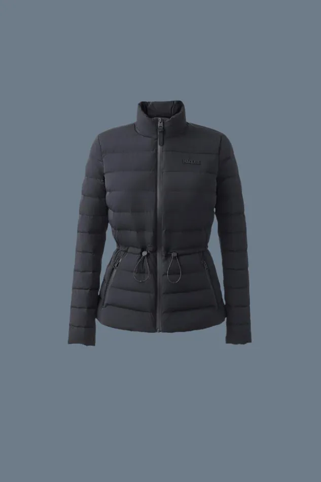 Light Down Jackets Women Mackage JACEYCITY Light Down Jacket With Stand Collar Cream Light Down Jackets Women Mackage JACEYCITY Light Down Jacket With Stand Collar Cream