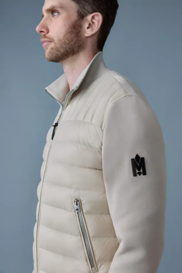 Light Jackets Men Mackage COLLINR Nano Down Mixed Media Bomber Jacket Trench Light Jackets Men Mackage COLLINR Nano Down Mixed Media Bomber Jacket Trench