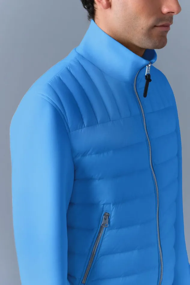 Light Jackets Men Mackage COLLINR Nano Down Mixed Media Bomber Jacket Trench Light Jackets Men Mackage COLLINR Nano Down Mixed Media Bomber Jacket Trench