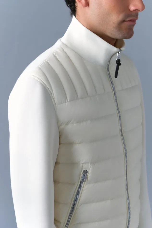 Light Jackets Men Mackage COLLINR Nano Down Mixed Media Bomber Jacket Trench Light Jackets Men Mackage COLLINR Nano Down Mixed Media Bomber Jacket Trench