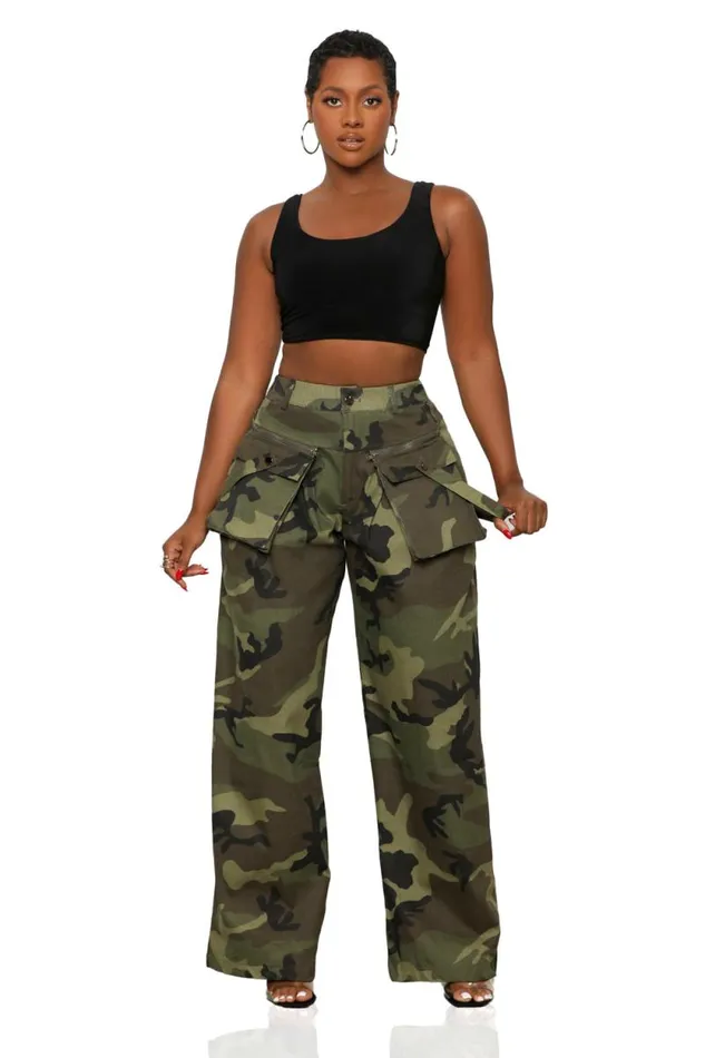 Lilly039s Kloset Bottoms Women Camo Cargo Pants