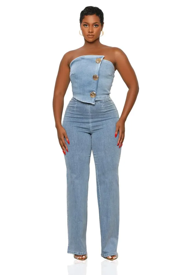 Lilly039s Kloset Denim Women Canadian Tuxedo Set