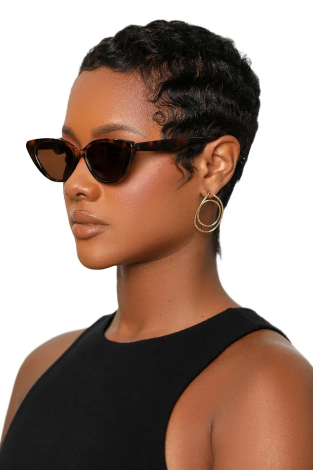 Lilly039s Kloset Eyewear Women Kitty Glam Sunglasses Tortoise