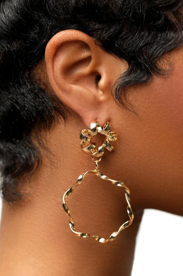 Lilly039s Kloset Jewelry Women Circle Of Gold Earrings