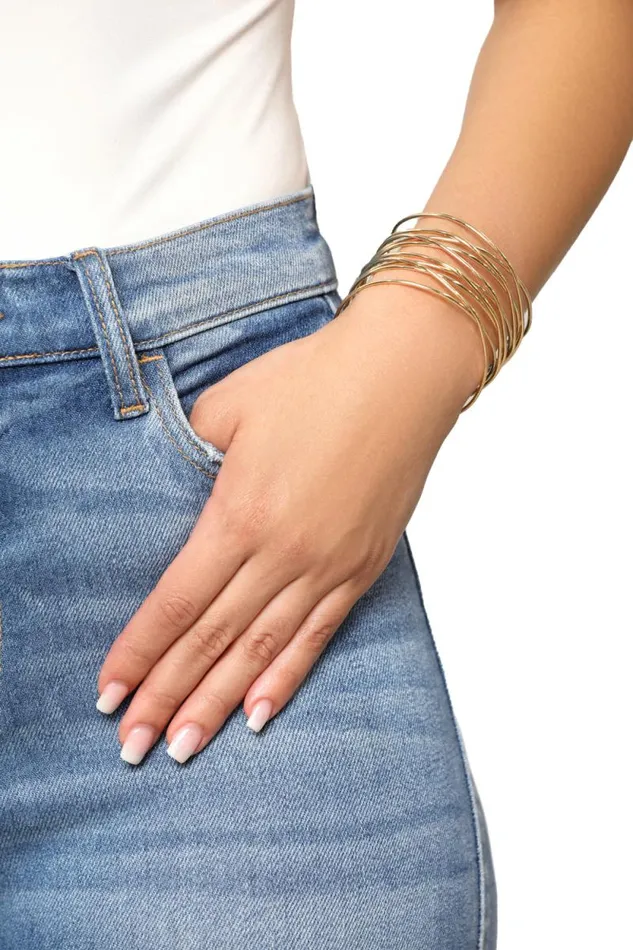 Lilly039s Kloset Jewelry Women Shes Stacked Gold Bracelet