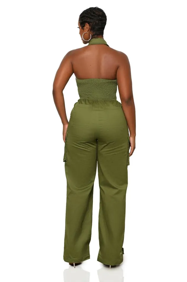 Lilly039s Kloset Jumpsuits and Rompers Women First In Command Jumpsuit Green