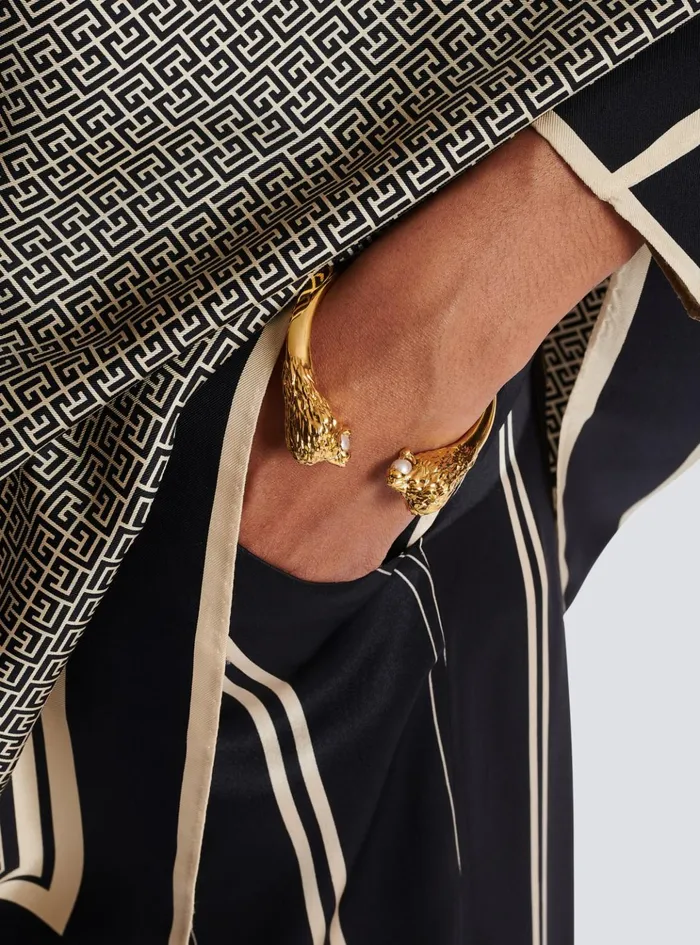 Lion Bracelet Gold Women Balmain Fashion Jewelry