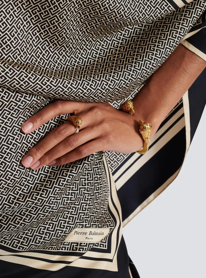 Lion Bracelet Gold Women Balmain Fashion Jewelry