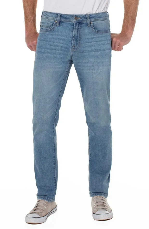 Liverpool Los Angeles KINGSTON MODERN STRAIGHT VINTAGE PREMIUM ECO San Pedro Men JEANS