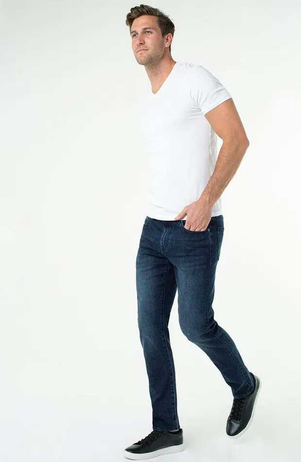 Liverpool Los Angeles KINGSTON MODERN STRAIGHT WITH COOLMAX Palo Alto Dark Men JEANS
