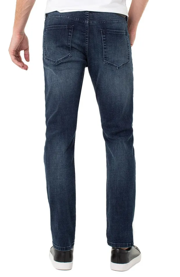Liverpool Los Angeles KINGSTON MODERN STRAIGHT WITH COOLMAX Palo Alto Dark Men JEANS