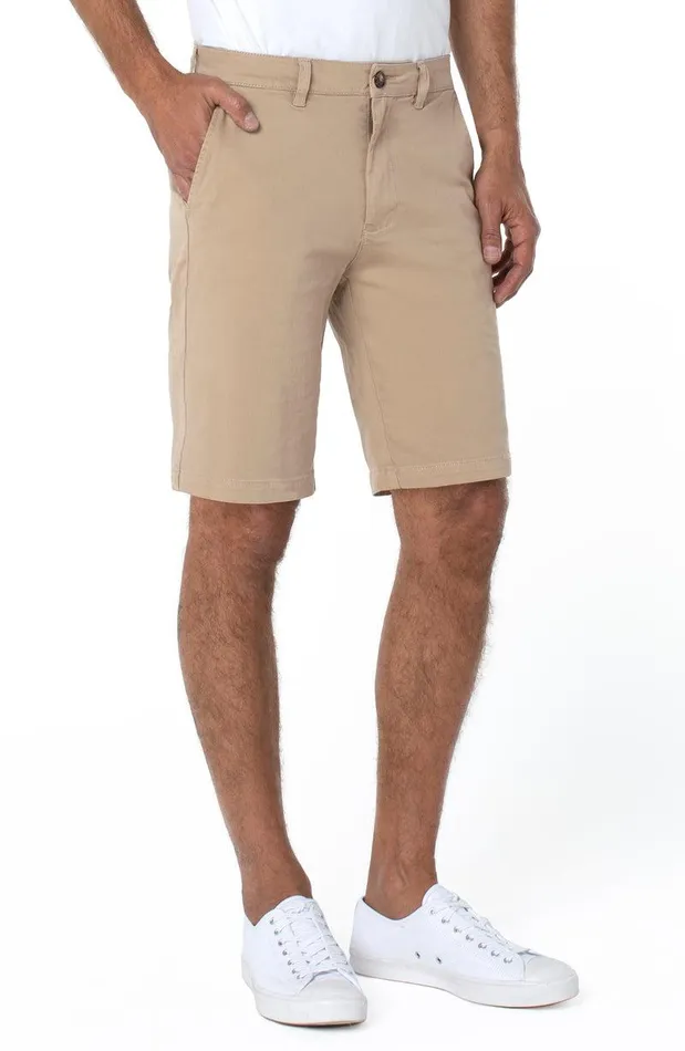 Liverpool Los Angeles MODERN FIT TWILL SHORT Khaki Men TWILL SHORTS