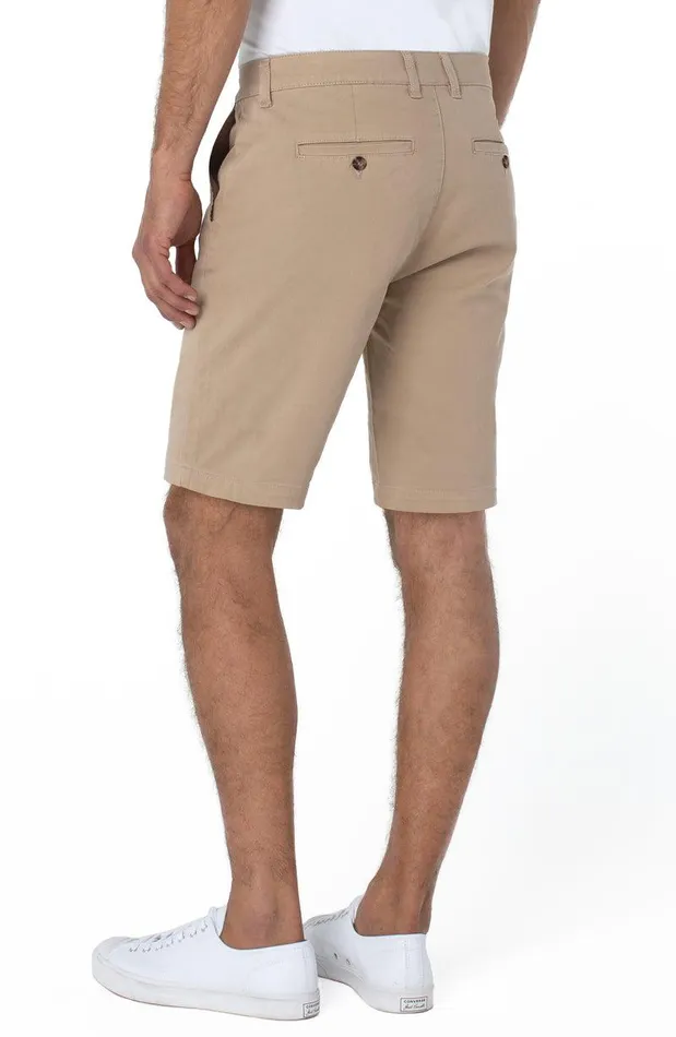 Liverpool Los Angeles MODERN FIT TWILL SHORT Khaki Men TWILL SHORTS