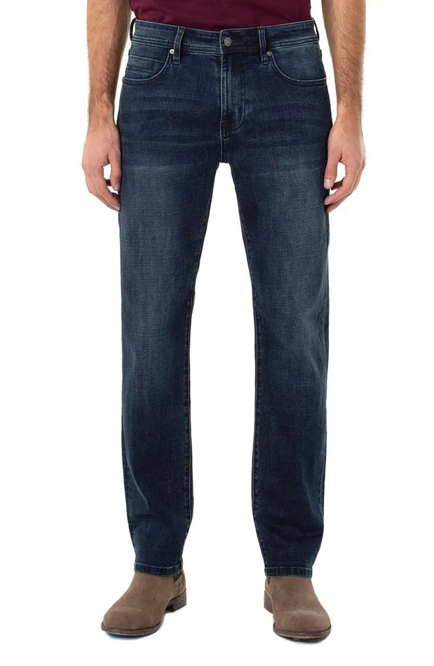 Liverpool Los Angeles REGENT RELAXED STRAIGHT WITH COOLMAX Palo Alto Dark Men JEANS