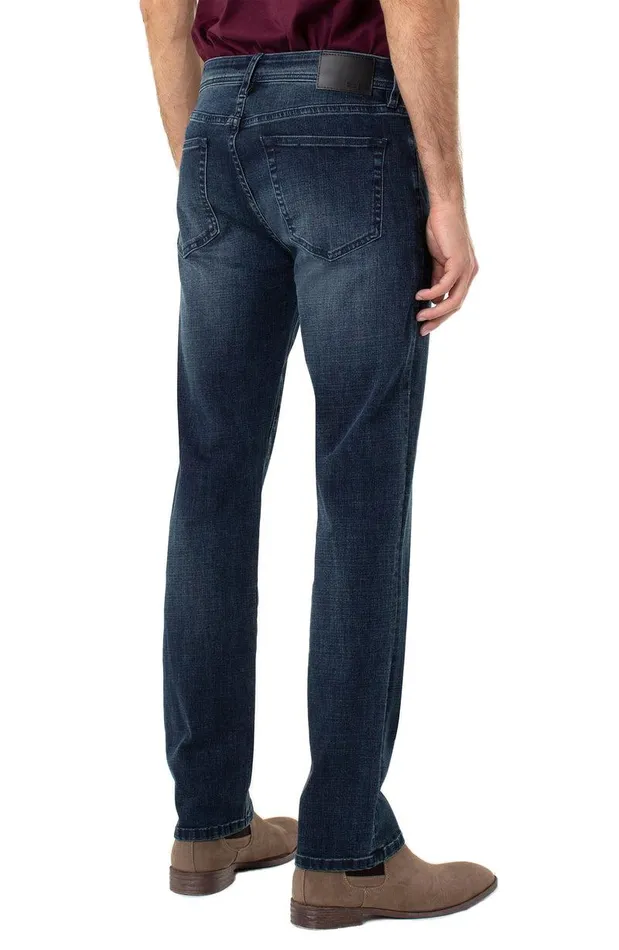 Liverpool Los Angeles REGENT RELAXED STRAIGHT WITH COOLMAX Palo Alto Dark Men JEANS