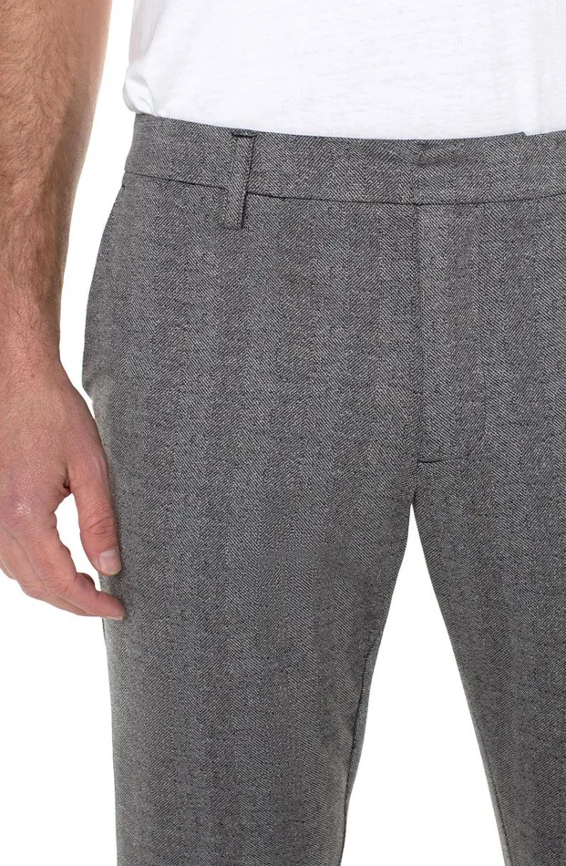 Liverpool Los Angeles TROUSER STRAIGHT Grey Multi Men TROUSERS