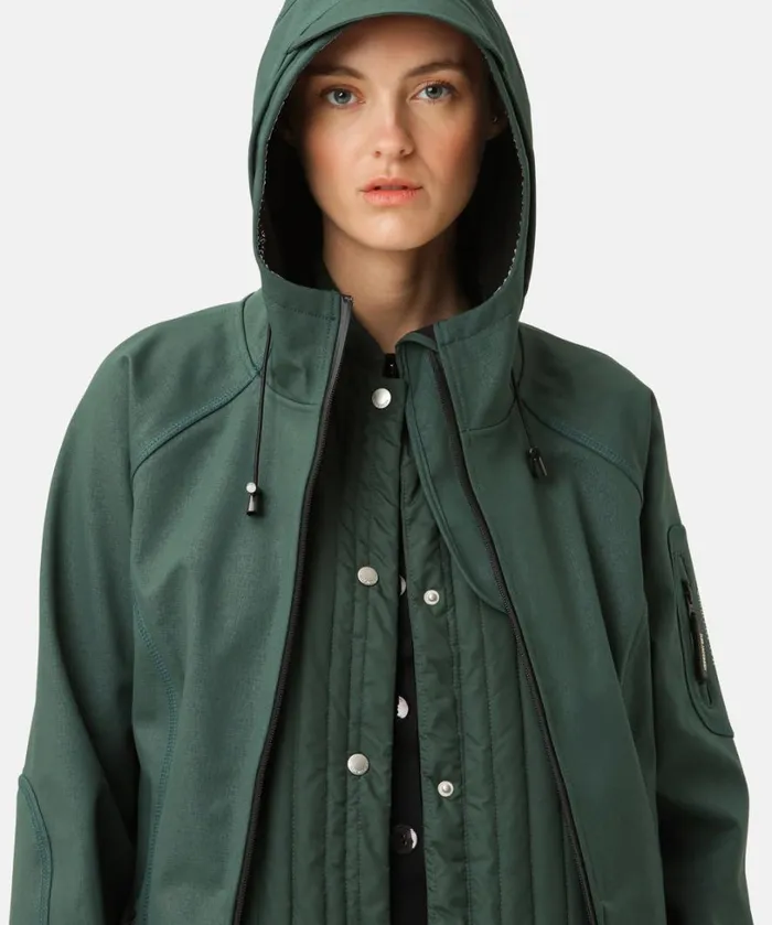 Long Soft Shell Raincoat 8211 Beetle Rainwear Ilse Jacobsen Raincoats