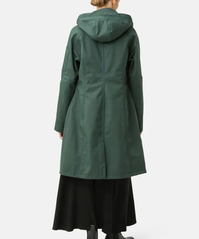 Long Soft Shell Raincoat 8211 Beetle Rainwear Ilse Jacobsen Raincoats
