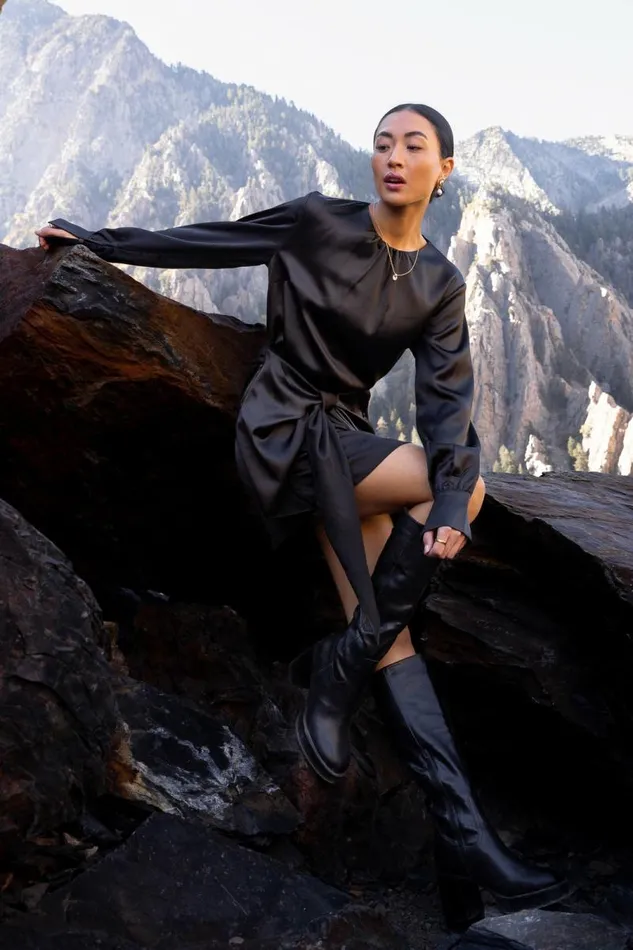Lori Mini Dress In Black 8211 FINAL SALE Black Women Bohme Dresses