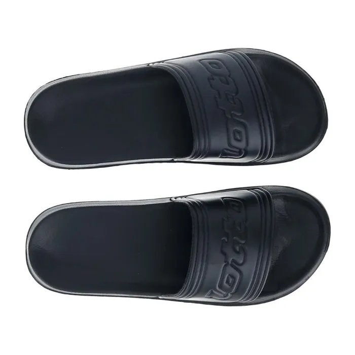 Lotto Sport FlipFlops And Slippers Man MIDWAY IV SLIDE All Black