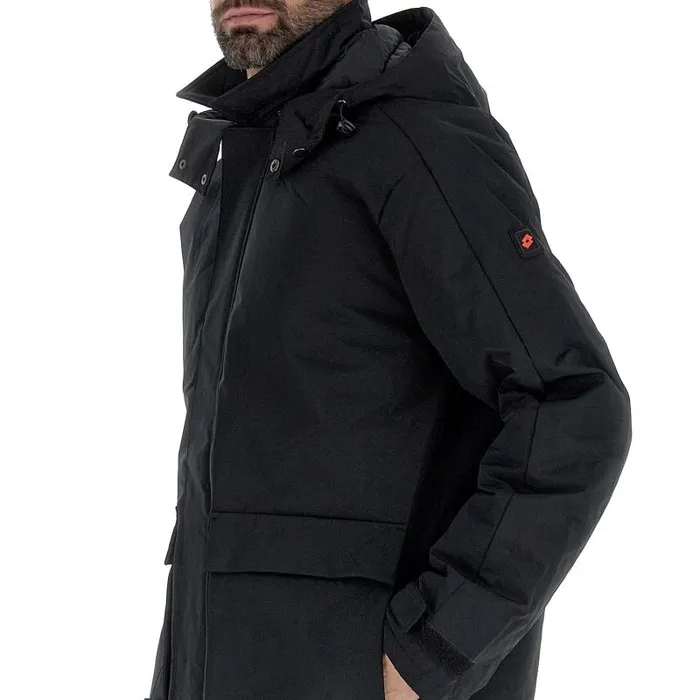 Lotto Sport Jackets Man PARKA CERVINO IV All Black