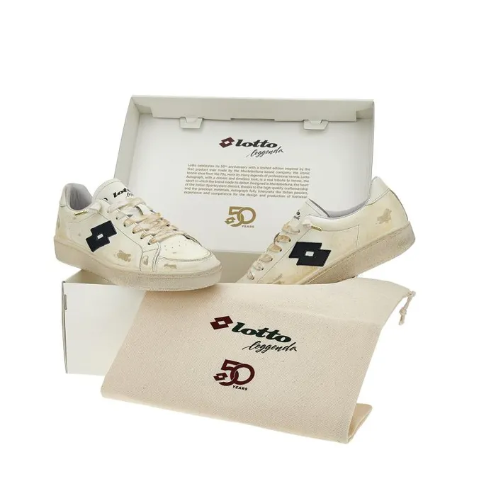 Lotto Sport Leggenda Man AUTOGRAPH 50 YRS Whitedress Blue Lotto Sport Leggenda Man AUTOGRAPH 50 YRS Whitedress Blue