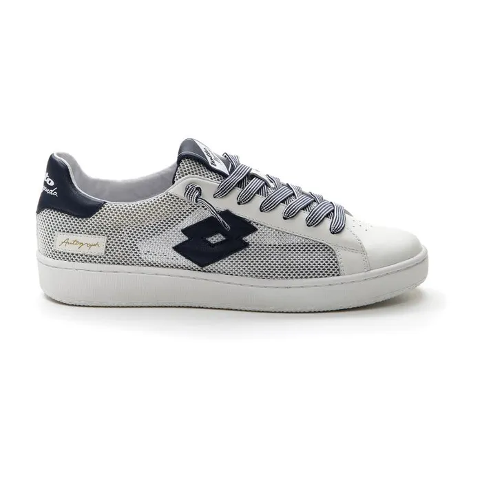 Lotto Sport Leggenda Man AUTOGRAPH NET Whitedress Blue