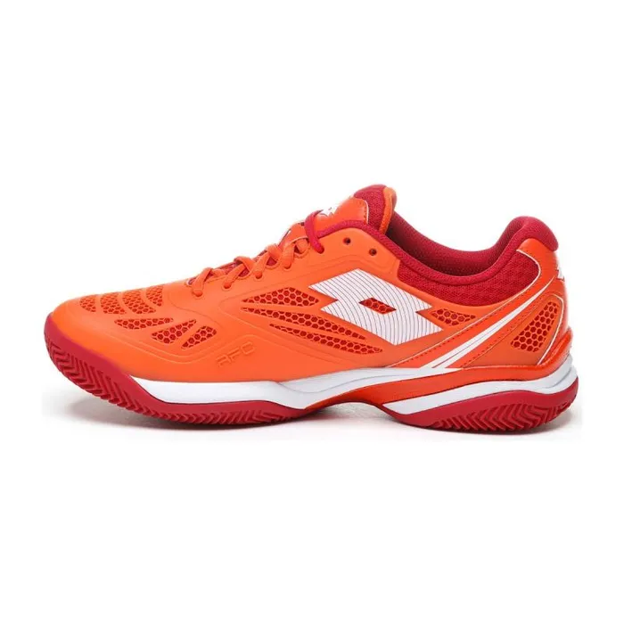 Lotto Sport Padel Man SUPERRAPIDA 200 PRT Red Orangeall Whitered Toreador