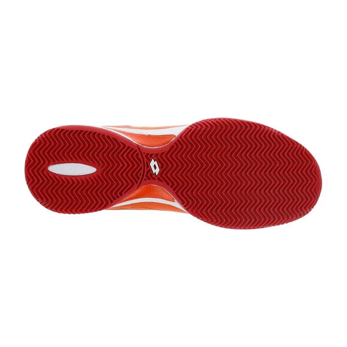 Lotto Sport Padel Man SUPERRAPIDA 200 PRT Red Orangeall Whitered Toreador