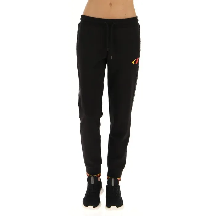 Lotto Sport Pants and Leggings Woman ATHLETICA CLASSIC W V PANT All Black