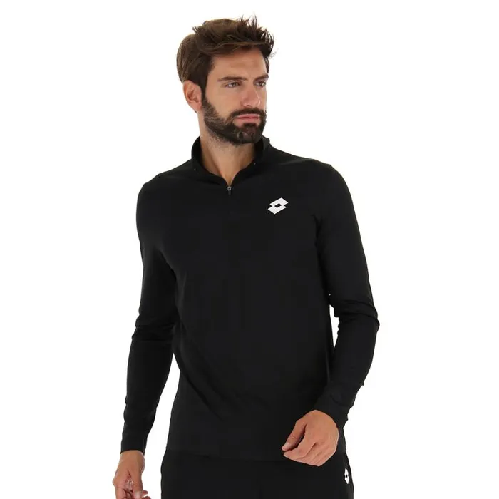 Lotto Sport Running And Training ManWoman MSP SWEAT HZ All Black