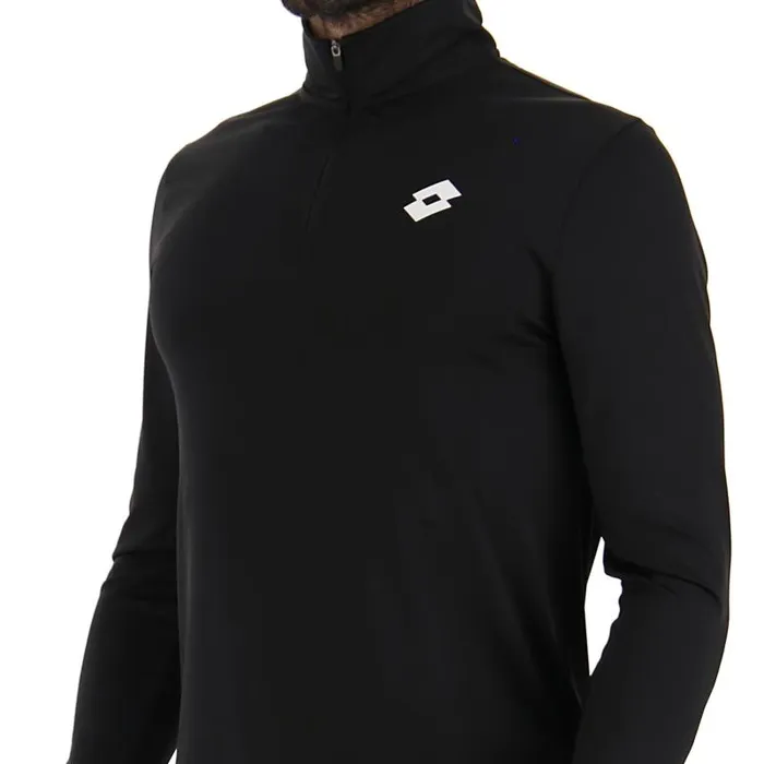 Lotto Sport Running And Training ManWoman MSP SWEAT HZ All Black Lotto Sport Running And Training ManWoman MSP SWEAT HZ All Black