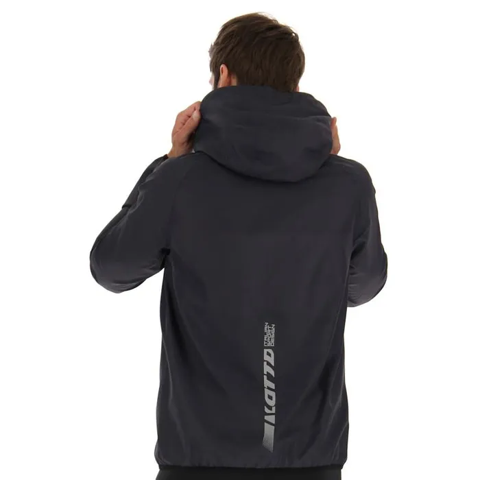 Lotto Sport Running And Training ManWoman RUN FIT WIND JACKET Vulcan Gray
